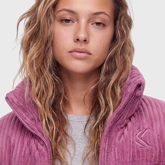 Karl Kani Γυναικείο μπουφάν Corduroy Puffer Jacket